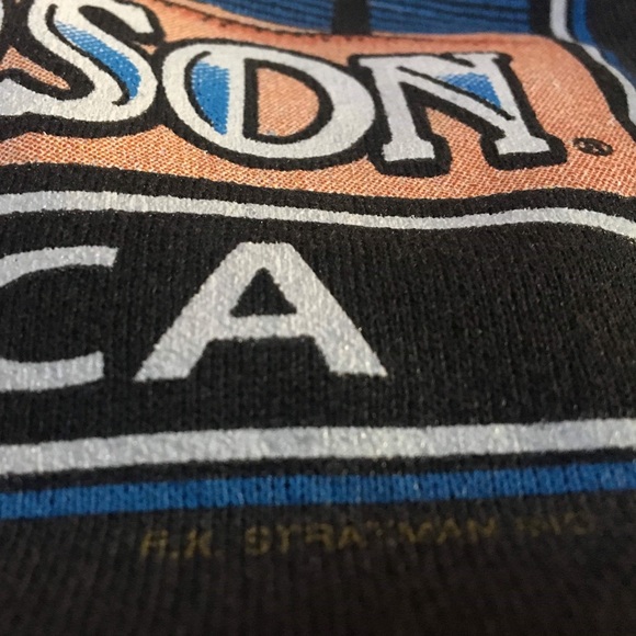 90s Vtg Harley Davidson California Hoodie - Picture 6 of 7